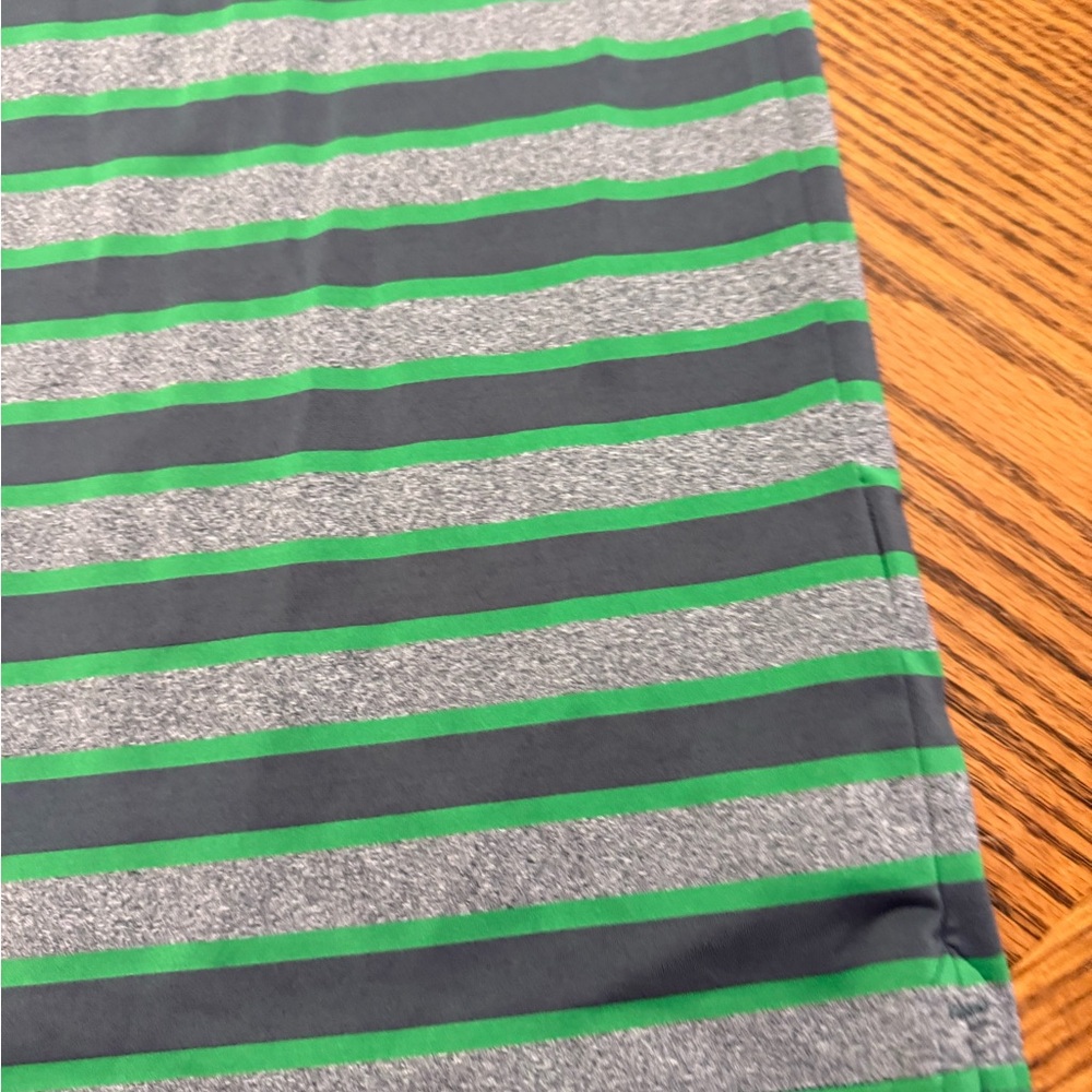 Under Armour Marshall University Green and Gray Striped Polo - Picture 4 of 4